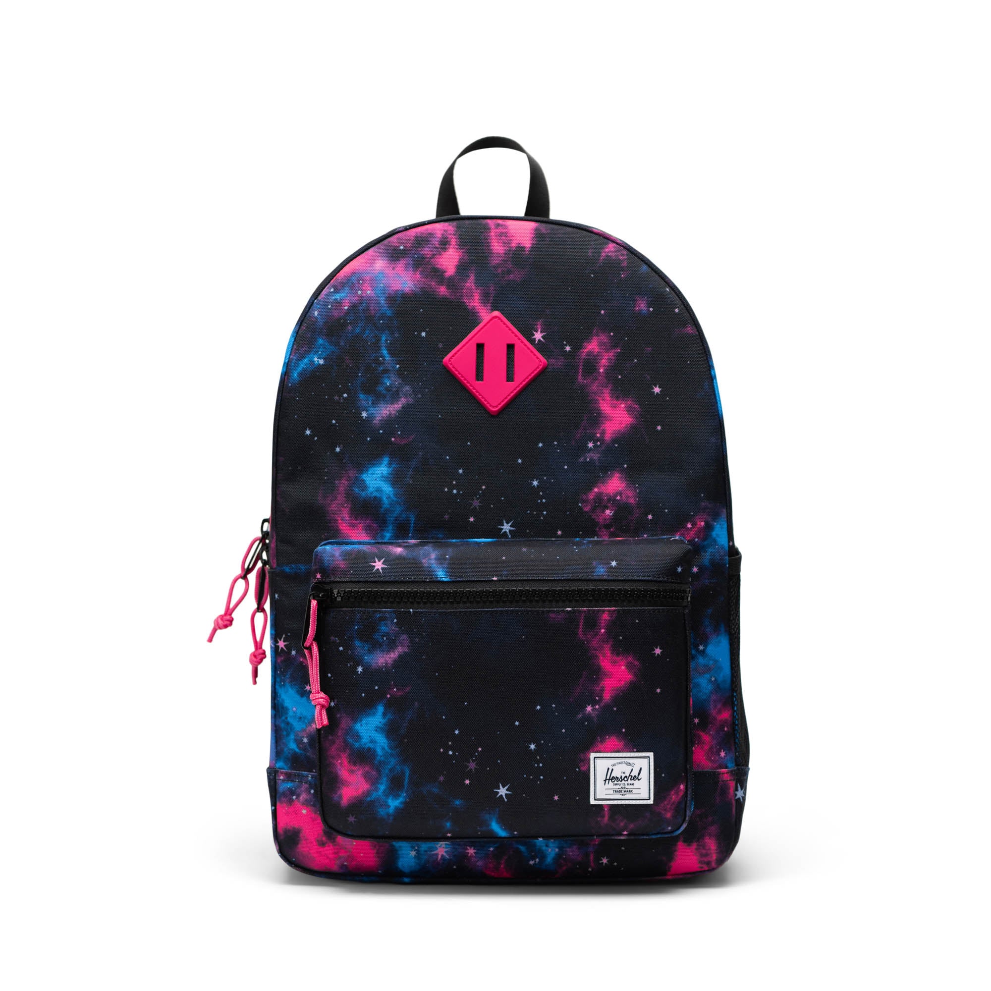 Galaksi Fuşya - Mor Herschel Heritage Genç Su İtici Kumaş Sırt Çantası, 14" Laptop Uyumlu, 26 L